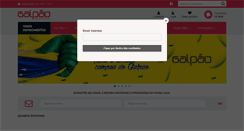 Desktop Screenshot of galpaoestofados.com.br