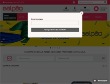 Tablet Screenshot of galpaoestofados.com.br